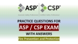 ASP / CSP Exam Preparation – Fire Prevention and Protection | Udemy Coupons 2024